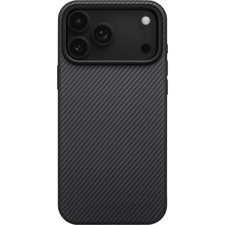PITAKA Aramid UltraGuard MagSafe maciņš iPhone 17 Pro Max melns