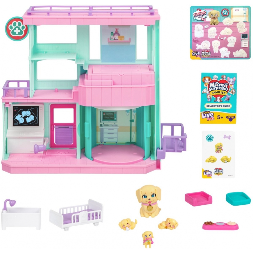 Moose Toys Little Live Pets Mama Suprise Families Hospital – 3