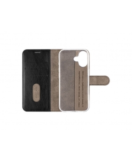FIXED Opus -kirjatyyppinen suojakotelo Apple iPhone 17:lle, musta