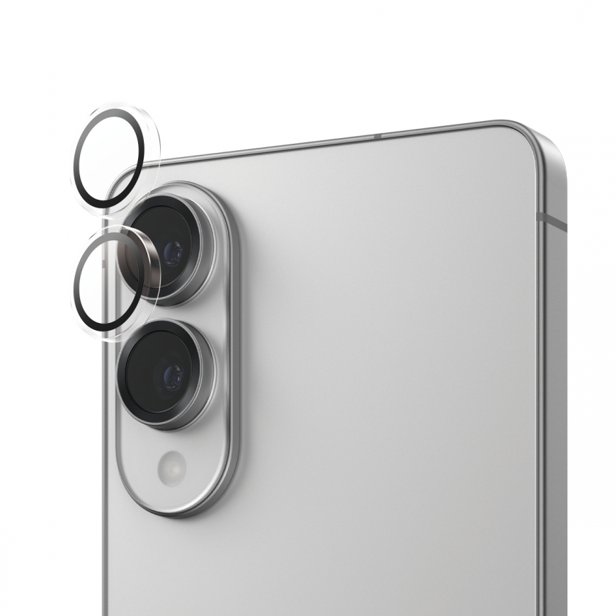 PanzerGlass ® Hoops® Camera Lens Protector Transparent Samsung S25 Edge Kirkas näytönsuoja 1 kpl