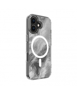 Чехол Apple iPhone 17 IMD Glacier с MagSafe серый