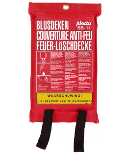 Alecto SB-11 ugunsdzēsības sega 100 x 100 cm Stikla šķiedra