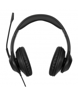 Targus AEH102GL наушники/гарнитура Проводная Оголовье Calls/Music USB тип-A Черный