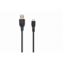 Gembird CCP-MUSB2-AMBM-1M USB kabelis USB 2.0 Micro-USB B USB A Juoda Gembird CCP-MUSB2-AMBM-1M USB kabelis USB 2.0 Micro-USB B USB A Juoda