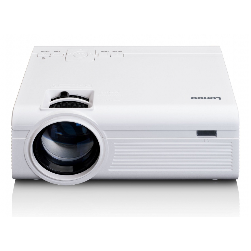 Lenco LPJ-280WH multimediālais projektors Standarta fokusa