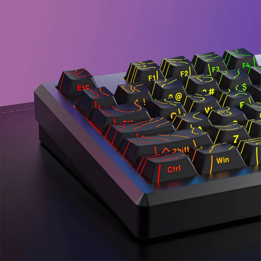 REDRAGON K737B-RGB-PRO URANUS PRO näppäimistö USB + RF Wireless + Bluetooth musta – 3