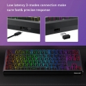 REDRAGON K737B-RGB-PRO URANUS PRO keyboard USB + RF Wireless + Bluetooth Black REDRAGON K737B-RGB-PRO URANUS PRO keyboard USB + RF Wireless + Bluetooth Black