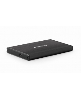 Gembird EE2-U3S-3 cieto disku uzglabāšanas sistēma HDD korpuss Melns 2.5"