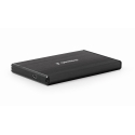 Gembird EE2-U3S-3 saugojimo diskų korpusas HDD korpusas Juoda 2.5" Gembird EE2-U3S-3 saugojimo diskų korpusas HDD korpusas Juoda 2.5"