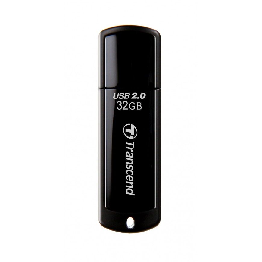 Transcend JetFlash 350 USB atmintukas 32 GB USB A tipo 2.0 Juoda – 3