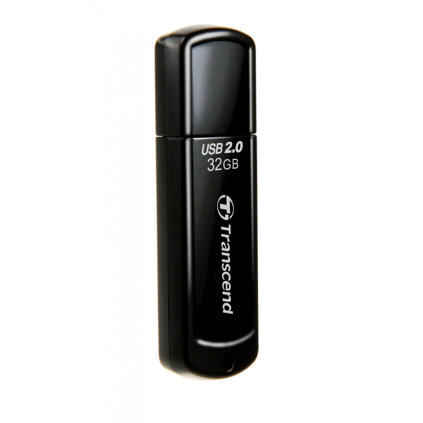 Transcend JetFlash 350 USB atmintukas 32 GB USB A tipo 2.0 Juoda – 4