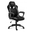 Huzaro FORCE 2.5 GREY MESH Gaming armchair Mesh seat Black, Grey
