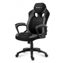 Huzaro FORCE 2.5 GREY MESH Gaming armchair Mesh seat Black, Grey