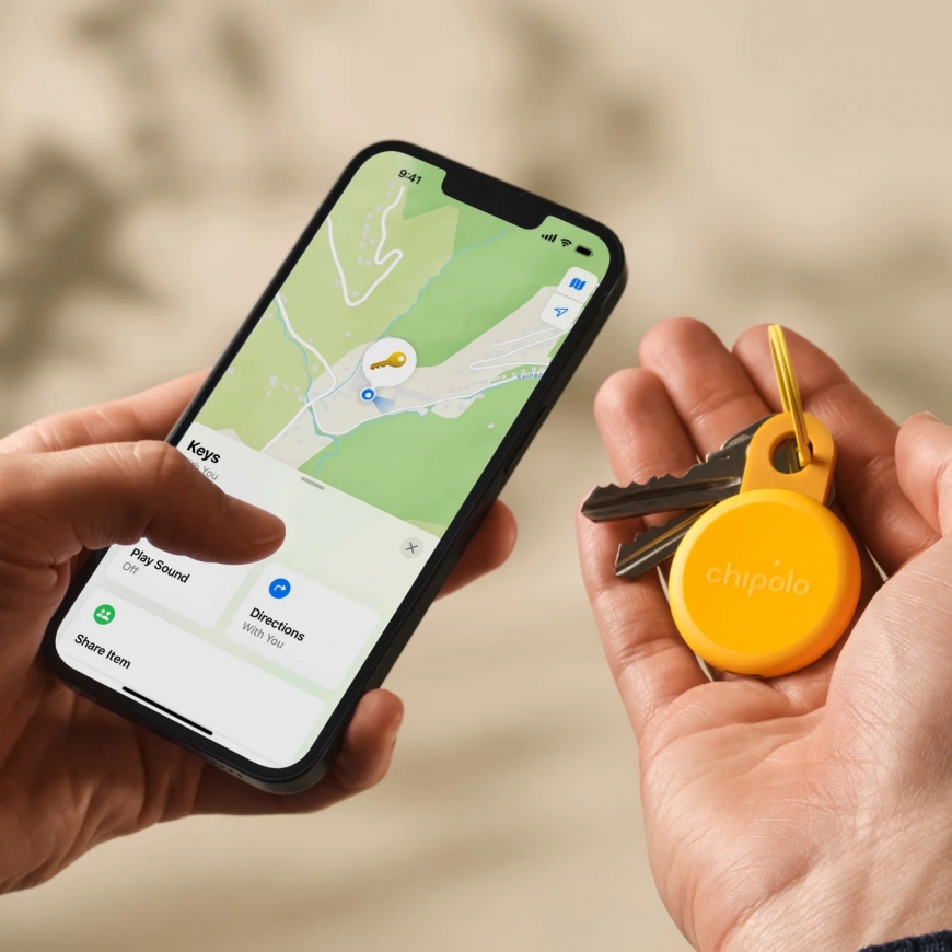 Chipolo LOOP tracking device, honey – 4