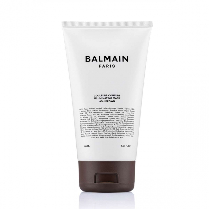 Balmain Professionnel, Couleurs Couture, Juuksevärvimask, Valgustav, Tuhkpruun, 150 ml – 2