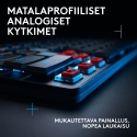Logitech G515 RAPID TKL pelinäppēdīte Logitech G515 RAPID TKL pelinäppēdīte