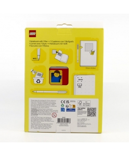 LEGO domas piezīmju grāmatiņa ar pildspalvu 53501