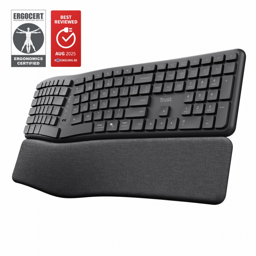 Trust Keyra tastatūra Mājas/Biroja RF bezvadu