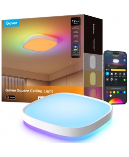 Govee RGBICWW Smart Dual Square Ceiling Light 2400lm 30cm Matter