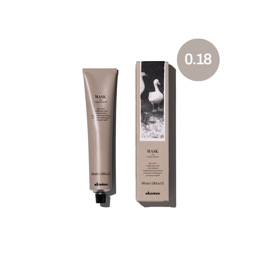 Davines, Mask With Vibrachrom, Pysyvä hiusväri, 0.18, 100 ml