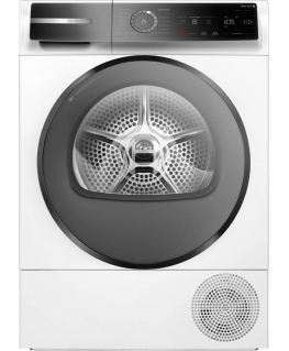 Bosch Serie 8 WQB246D41 būgninis džiovintuvas Pastatomi Pakraunama per priekį 9 kg Balta