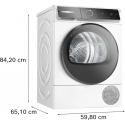 Bosch Serie 8 WQB246D41 сушилка для белья Отдельно стоящий Фронтальная загрузка 9 kg Белый Bosch Serie 8 WQB246D41 сушилка для белья Отдельно стоящий Фронтальная загрузка 9 kg Белый