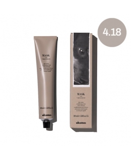 Davines, Mask With Vibrachrom, Pysyvä Hiusväri, 4.18, 100 ml