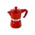 Bialetti Moka Express 3tz (150ml) Priecīgu Ziemassvētku sarkana Bialetti Moka Express 3tz (150ml) Priecīgu Ziemassvētku sarkana