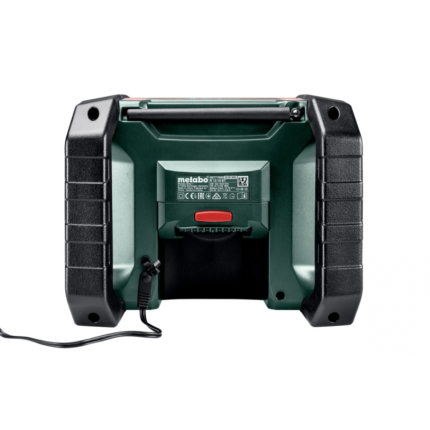 Metabo R 12-18 DAB+ BT Portable Digital Black – 2