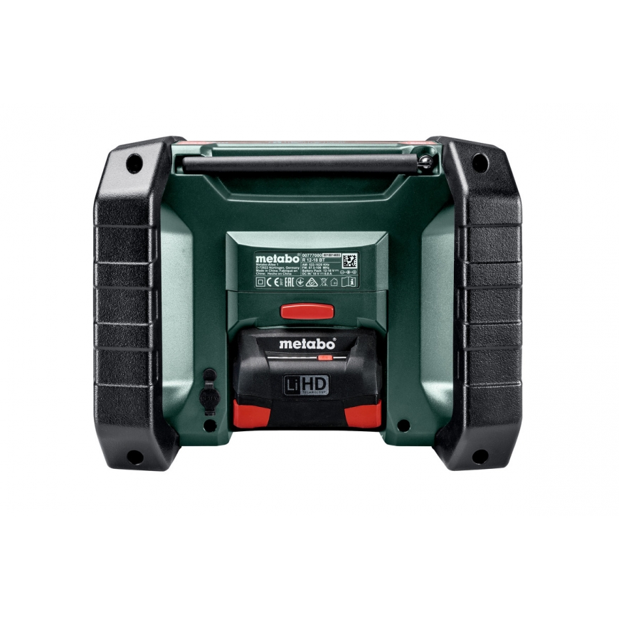 Metabo R 12-18 DAB+ BT Kannettava Digitaalinen musta – 3