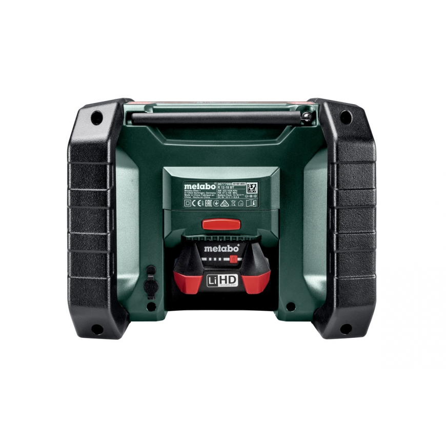 Metabo R 12-18 DAB+ BT Kaasaskantav Digitaalne Must – 4