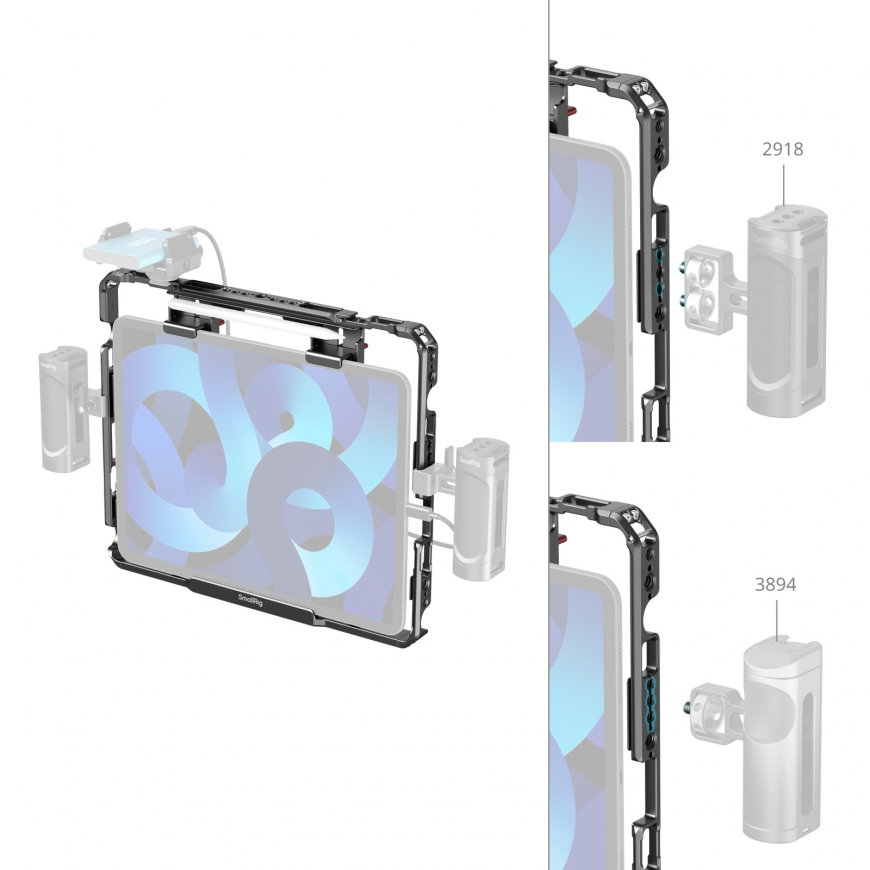 SmallRig MD5059 nodalījums kamerām 1/4-20" Melns – 5