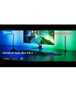Govee AI Sync Box Kit 2 Išmanus PC apšvietimo rinkinys 27-34" + LED panelės