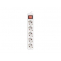 Lanberg PS1-05F-0150-W power extension 1.5 m 5 AC outlet(s) Indoor White Lanberg PS1-05F-0150-W power extension 1.5 m 5 AC outlet(s) Indoor White