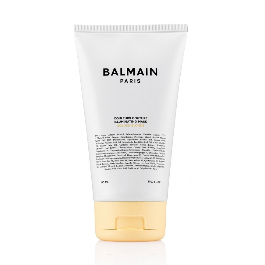 Balmain Professionnel, Couleurs Couture, Juuksevärvimask, Valgustav, Kuldsed Blond, 150 ml – 2