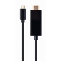 Gembird A-CM-HDMIM-01 vaizdo kabelio adapteris 2 m C tipo USB HDMI Juoda Gembird A-CM-HDMIM-01 vaizdo kabelio adapteris 2 m C tipo USB HDMI Juoda