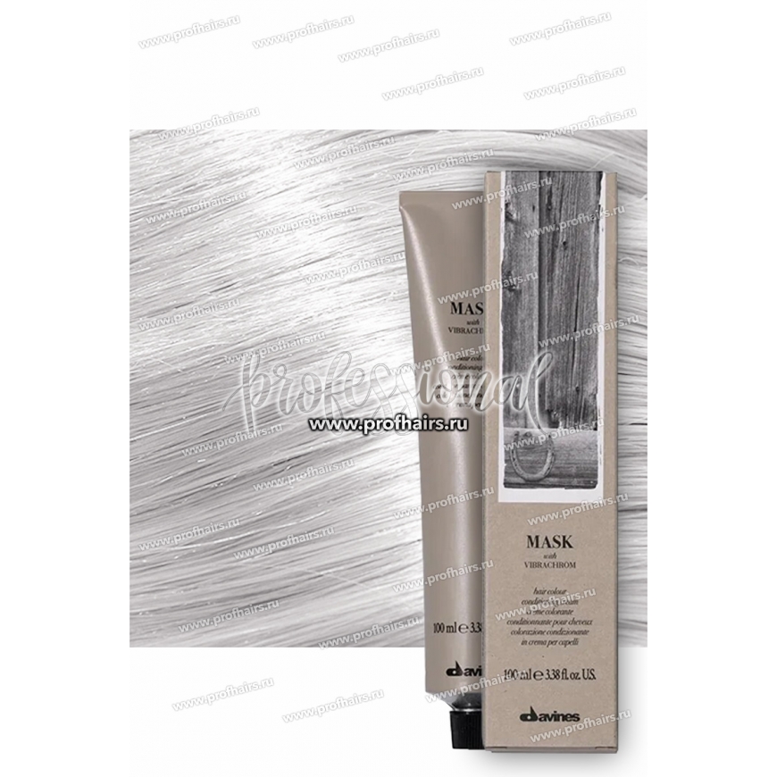 Davines, Vibrachrom-maski, Pysyvä hiusväri, 000, 100 ml