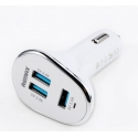 Remax RCC302W mobile device charger Universal White Cigar lighter Auto Remax RCC302W mobile device charger Universal White Cigar lighter Auto