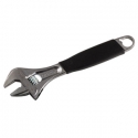Swedish adjustable wrench chrome-plated 308 mm 12 inches with dual jaws 35 mm Ergo Bahco [9073 PC]