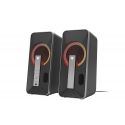 GENESIS Helium 100 BT RGB kõlarikomplekt 10 W PC/sülearvuti Must, Hõbe 2.0 kanalid Bluetooth GENESIS Helium 100 BT RGB kõlarikomplekt 10 W PC/sülearvuti Must, Hõbe 2.0 kanalid Bluetooth
