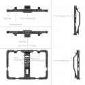 SmallRig MD5058 camera cage 1/4-20" Black SmallRig MD5058 camera cage 1/4-20" Black