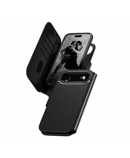 PanzerGlass CARE by ® Feature Case Tango Two-in-One Wallet w. MagSafe iPhone Air matkapuhelimen suojakotelo Suojus musta