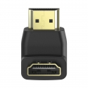 Hama 00205165 kabeļu spraudņu pāreja HDMI Type A (Standard) Melns Hama 00205165 kabeļu spraudņu pāreja HDMI Type A (Standard) Melns