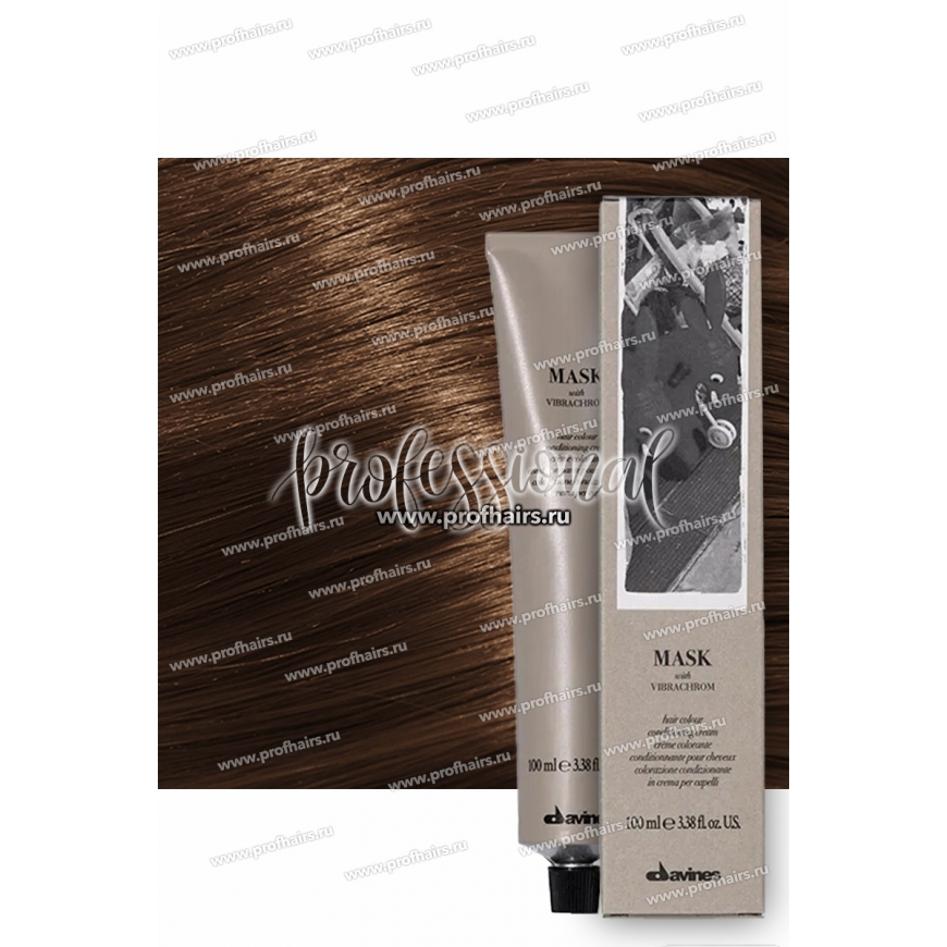 Davines, Mask With Vibrachrom, Pastāvīgā matu krāsa, 5.34, 100 ml