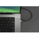 HYPER HJ4001BKGL USB-kaapeli USB 2.0 1 m USB C musta HYPER HJ4001BKGL USB-kaapeli USB 2.0 1 m USB C musta