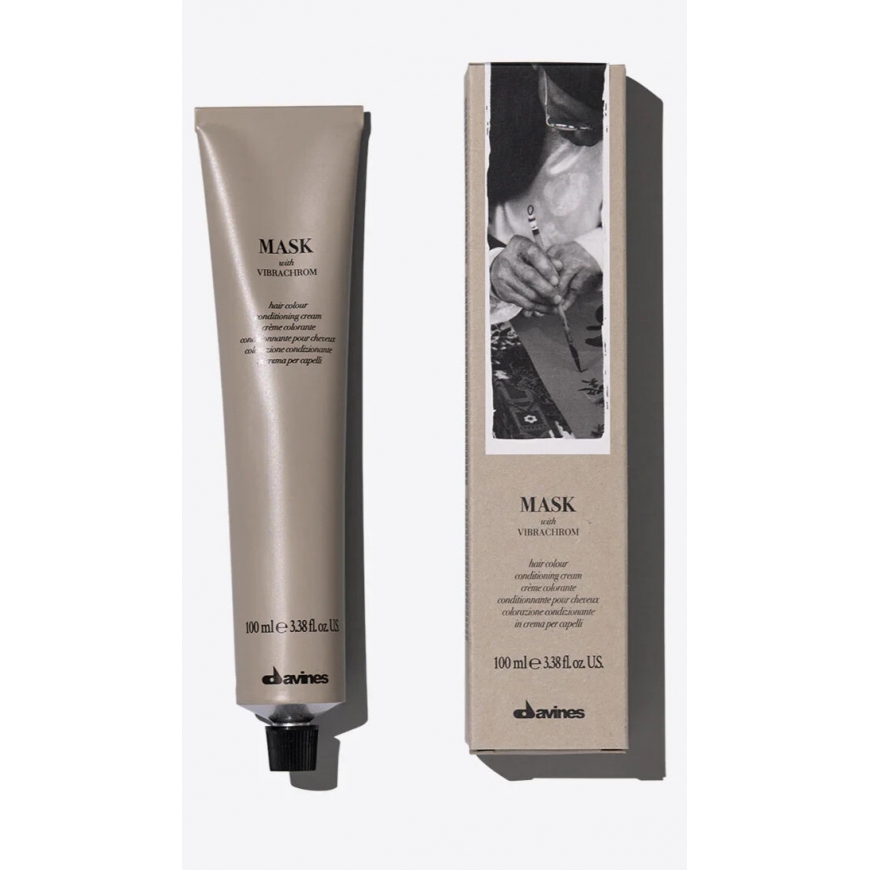 Davines, Mask With Vibrachrom, Pysyvä Hiusväri, 6.35, 100 ml