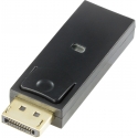 Deltaco DP-HDMI гендерный адаптер 20-pin ha 19-pin ho Черный Deltaco DP-HDMI гендерный адаптер 20-pin ha 19-pin ho Черный