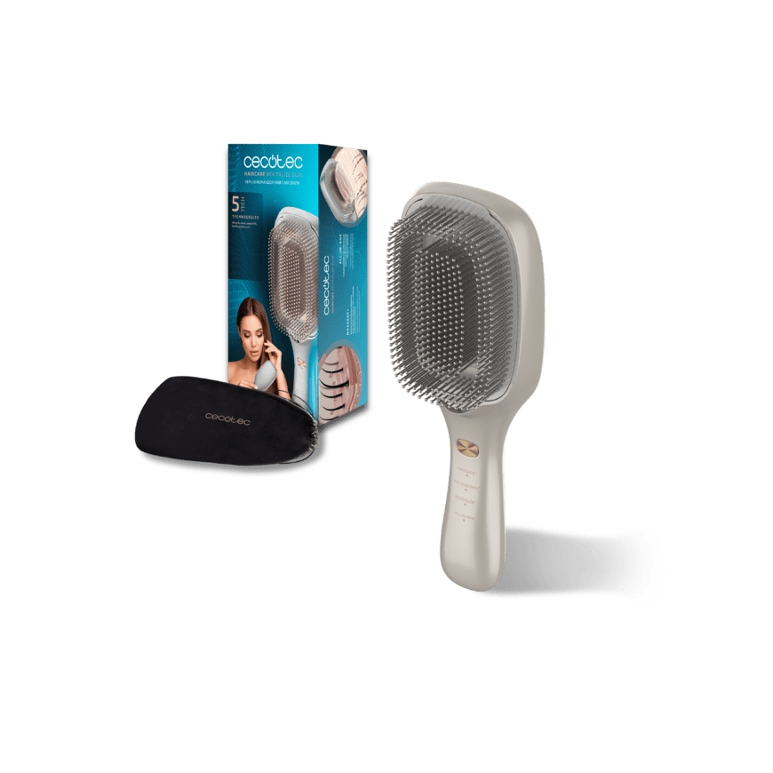 Cecotec HairCare Revitalize Champagne Pieaugušo Lāpstiņveida matu suka Šampanietis 1 pcs