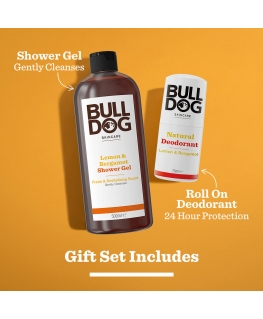 Bulldogi kinkekomplekt Duo Sidrun & Bergamot