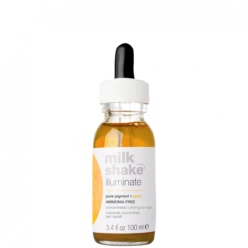 Maitoshake, Valaiseva, Hiusten värjäyspigmentti, Kulta, 100 ml – 2